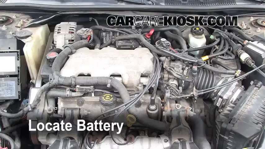 2001 Chevrolet Impala 3.4L V6 Batería Encendido de puente